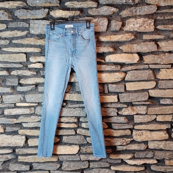 Madewell Denim - Madewell high rise skinny jeans sz 27